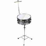 CB IS574 Snare Kit - Chrome Snare /w Tripod Stand & Splash