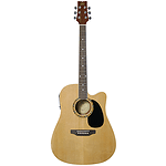 JB Player JBEA25 Acoustic Electric Guitar - Natural Finish
