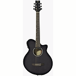 J.B. Player JBEA35BK Realm Series Acoustic-Electric Guitar - Black