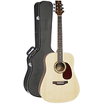 JB Player JBPGAC Acoustic Guitar With Case - Natural