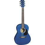 J. Reynolds 36" 3/4-size Acoustic Guitar - Transparent Blue