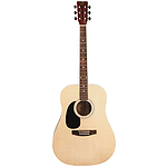 J. Reynolds 70 Left Handed Dreadnought Guitar - Natural