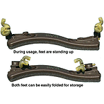 Kun Collapsible Violin Shoulder Rest - 1/4-1/8 size