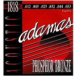 Adamas Phosphor Bronze Acoustic Guitar Strings - Light, 3 Sets