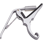 Kyser Quick-Change Capo - 6-string Acoustic - Silver