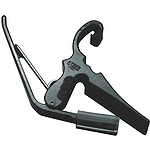 Kyser Drop D Quick-Change Capo - 6-string Acoustic - Black