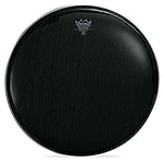 Remo Black Max Ebony Marching Snare Drum Batter Head - 14" w/Mylar Underlay