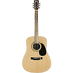 Lauren LA125N Dreadnought Acoustic Guitar - Natural