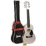 Lauren 30" Student Guitar Package - Metallic Silver