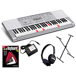 CASIO LK-280 61-Key Lighted USB Keyboard with MP3 Connection, SD Card