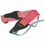 Lauren Adjustable Nylon Guitar Strap - Red