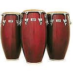 Latin Percussion LP522X-DW 11" Classic Quinto Conga - Dark Wood/Chrome