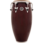 LP Latin Percussion Classic Top Tuning 11 3/4" Quinto - Dark Wood w/ Chrome Hardware