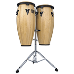 Latin Percussion Aspire Wood Conga Set - Natural Finish