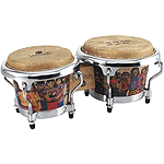 Latin Percussion Santana "Sacred Fire" Mini Tunable Bongos