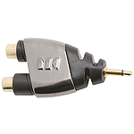 Monster CableLinks Y-Adapter - 1/4" Mono Male to (2) RCA Female