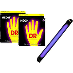 DR Strings NEON Yellow 5-string Bass Guitar Strings Medium