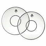 Remo Powerstroke 77 Clear Marching Snare Drum Batter Head - 14" w/Clear Dot
