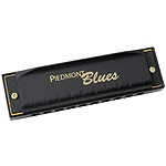 Hohner Piedmont Blues 7-piece Harmonica Set w/case