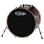 Pacific Drums FS Series 22" Bass Drum - Cherry Fade