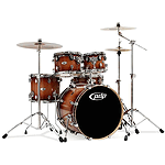 Pacific Drums M5 5-Piece Shell Set - Tobacco Burst