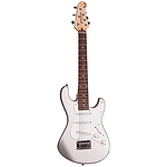 Dean Playmate Avalanche J 3/4-size Electric Guitar - Silver