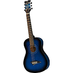 Dean Playmate JT 34" 3/4-Size Student Acoustic Guitar - Blue Burst