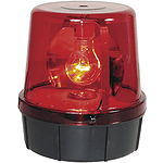 MBT Economy Rotating Beacon - Red