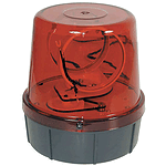 MBT Twin Beam Rotating Beacon - Red