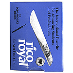 Rico Royal Soprano Sax Reeds - Thickness: 2 1/2 (box of 10)