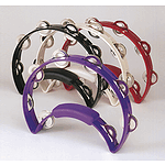 Rhythm Tech Solo Tambourine w/power grip - Purple