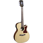 Sierra Sunrise Auditorium Acoustic Electric Guitar - Natural Gloss