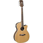 Sierra Sunrise Series SAS40CE Cedar Top Acoustic-Electric Guitar