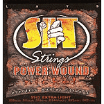SIT Power Wound Nickel Electric Guitar Strings - Light, 3 Sets
