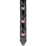 Gibson 2" Woven Guitar Strap w/Red Gibson USA logo