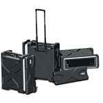 SKB Roll X Rack Case w/Wheels and Handle - 3 Space