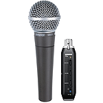 Shure SM58 Vocal Microphone with USB Covnerter