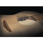 SH Sonic Nanoflex Soundhole Preamp with Nanoflex Pickup for Acoustic & Classical Guitar