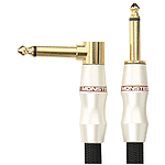Monster Studio Pro 1000 Instrument Cable - 21' angled to straight 1/4" plugs