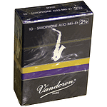 Vandoren Traditional Series Alto Sax Reeds - thickness: 2.5 - box of 10
