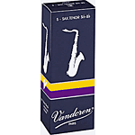 Vandoren Traditional Series Tenor Sax Reeds - thickness: 2 - box of 5