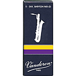 Vandoren Traditional Series Baritone Sax Reeds - thickness: 4 - box of 5