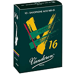 Vandoren V-16 Series Alto Sax Reeds - thickness: 2 - box of 10