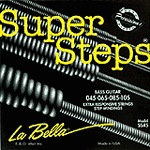 La Bella Super Steps 5-string Bass Guitar Strings - Standard Light, 1 set