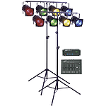 MBT Stage 803 Deluxe DMX Stage Lighting Package