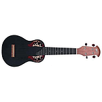Applause UAE20 Acoustic-electric Deluxe Soprano Ukulele Black Stain
