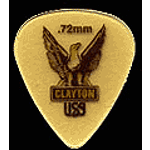 Clayton Ultem Gold Standard Picks, bag of 48 - .94mm