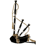 Bagpipe, Black Rosewood, Black Cover