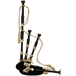 Bagpipe, Ebony, Black Cover