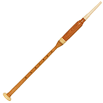 Long Practice Chanter, Cocus Wood